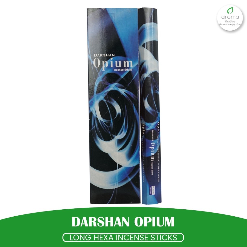 Dupa India Aromaterapi Long Hexa - Darshan Opium