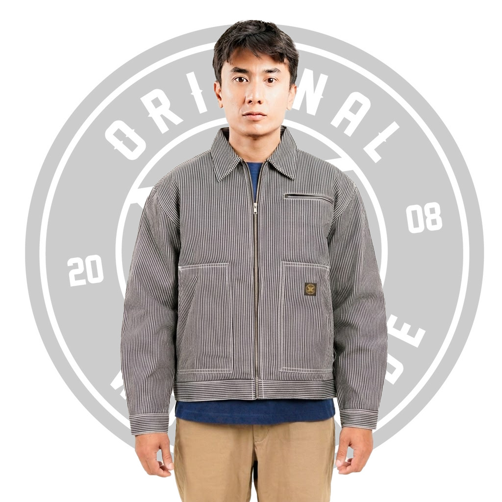 Peter Says Denim Work Jacket - Hickory