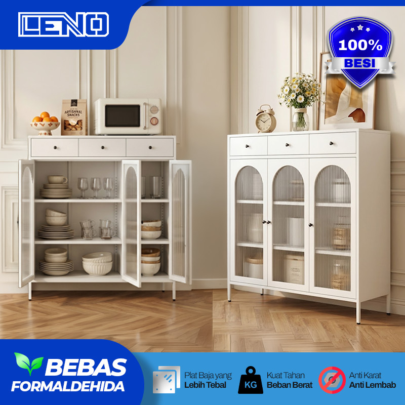 Bufet Ruang Tamu Minimalis Modern Lemari Hias Lemari Pajangan Ruang Tamu Include Laci Full Besi