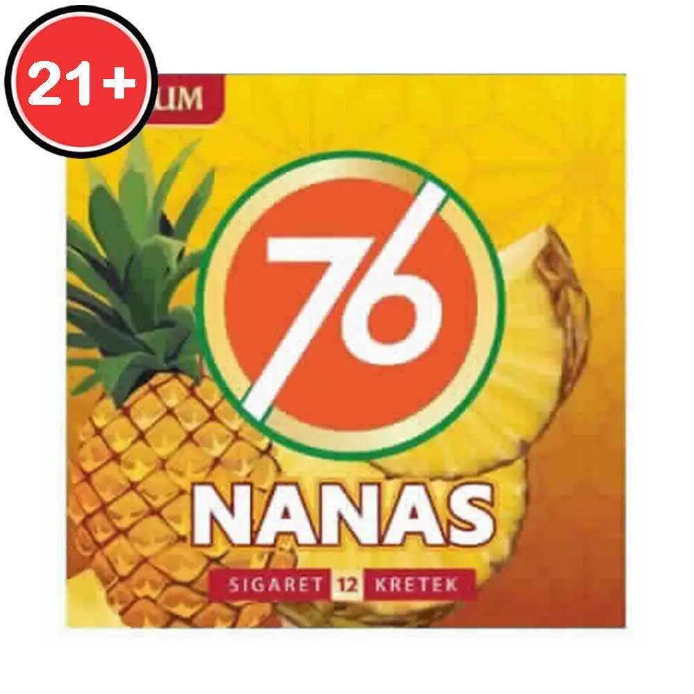 DJARUM 76 ROKOK KRETEK NANAS 12'S
