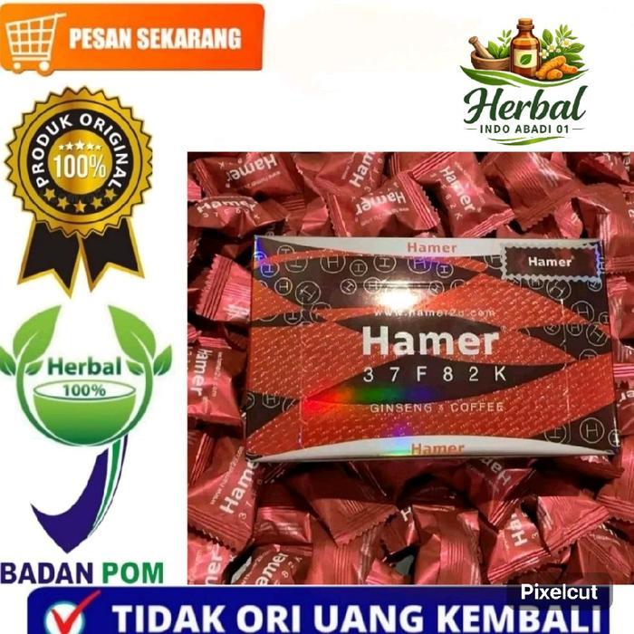 PROMO  Hamer Permen Hamer Candy 37F82K Ginseng & Coffe ISI 30 PCS