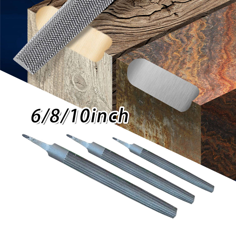 6/8/10 Inch Kikir Setengah Lingkaran / Kikir Kayu Half Round Files