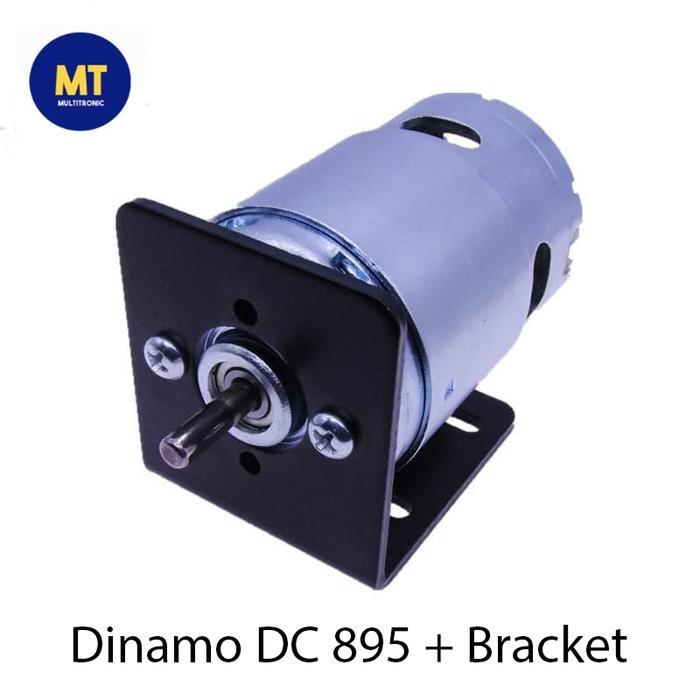 PAKET  Dinamo DC 895 12v -24V 12000 RPM plus BRACKET