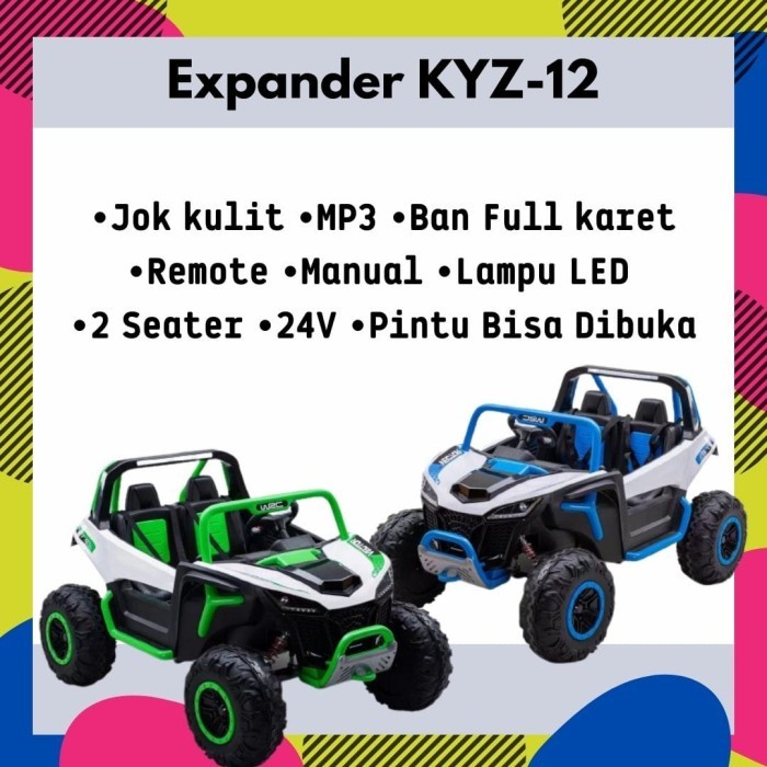 MAINAN ANAK MOBIL AKI JEEP XPANDER JUMBO