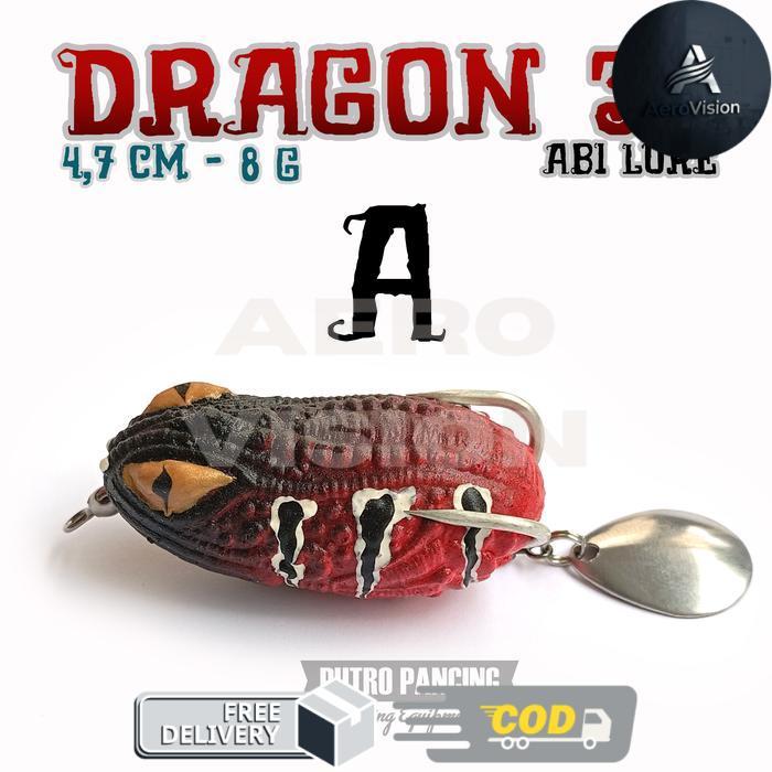 Lure DRAGON 3D BLADE Abi Lure Soft Frog softfrog - A