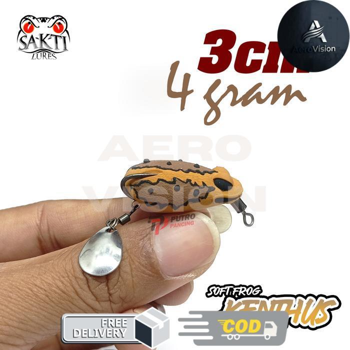 Lure KENTHUS Sakti Lure Blade Soft Frog softfrog - 3cm