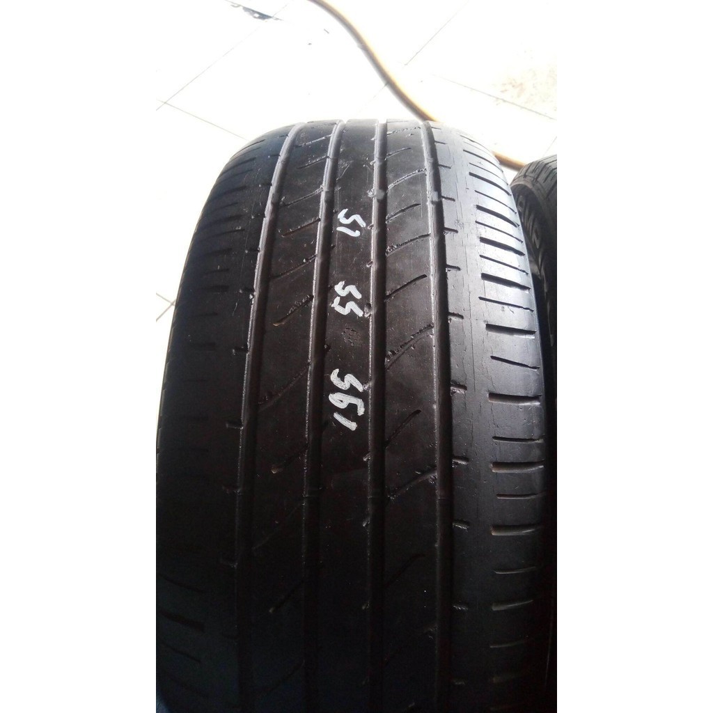 Ban mobil second ukuran 195/55 R15 suntikan