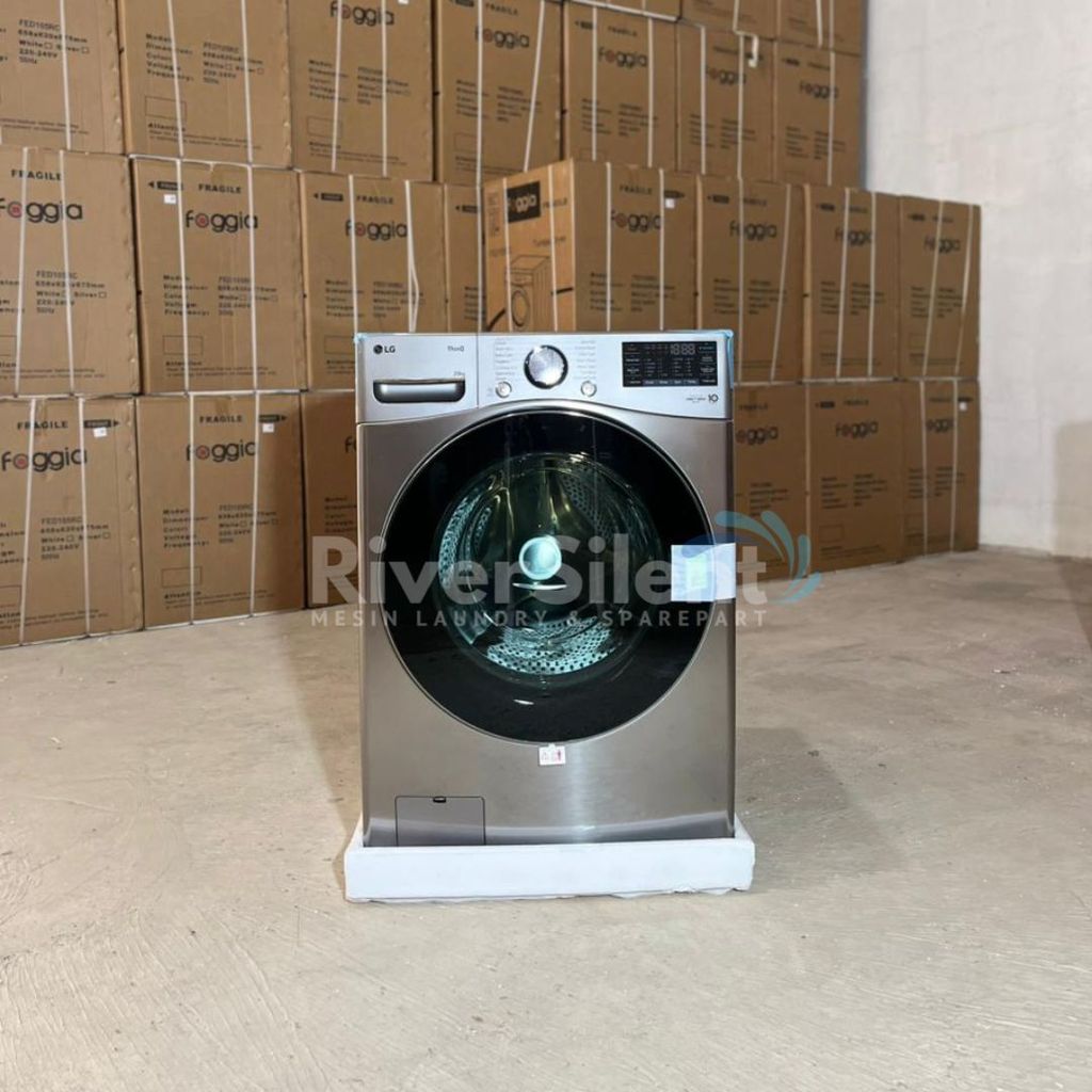 Mesin cuci frontloading LG 20kg | Mesin laundry