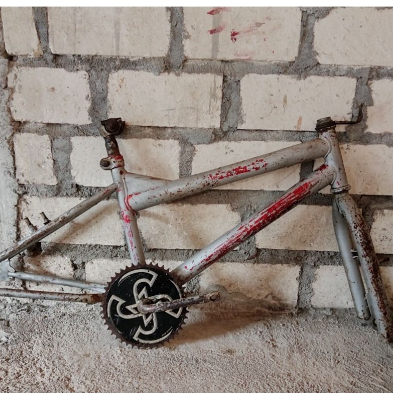 frame bmx, batangan bmx, frame bmx 20 inch, frame ukuran 20