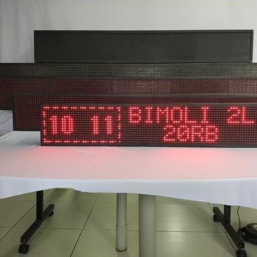 Running Text JT100 - Jam Digital Papan Informasi Toko, Alarm, Scroll Text Otomatis