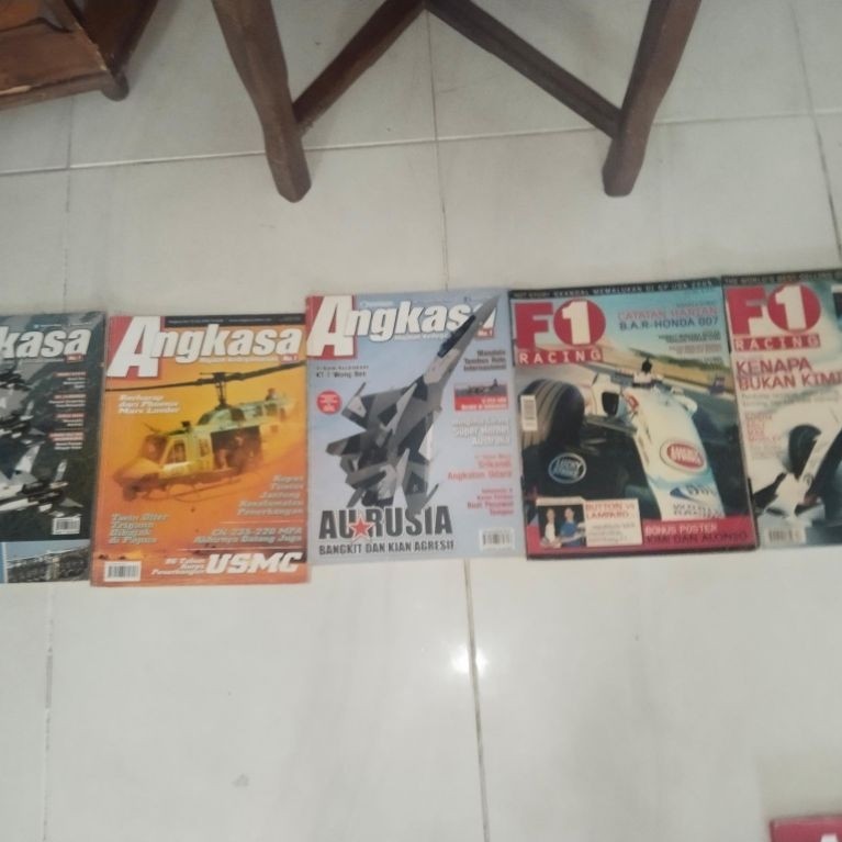 Majalah Angkasa Dan F1 Racing