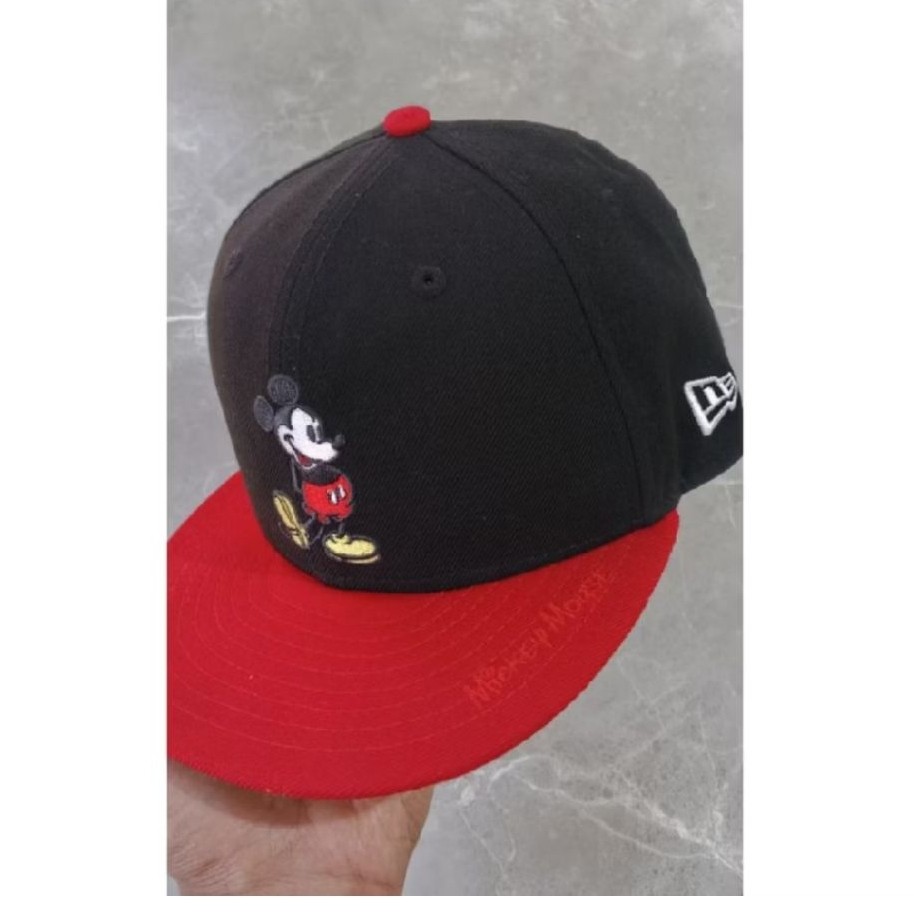 0TOPI ANAK REMAJA NEW ERA. DISNEY KARAKTER MICKEY MOUSE FITTEDS SNAPBACK  BASEBALL HIPHOP VISOR DATA