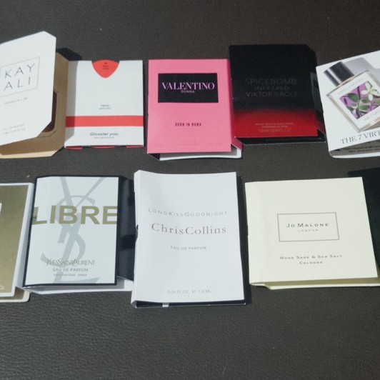 (READY SAMPLE) perfume set 4,5,6