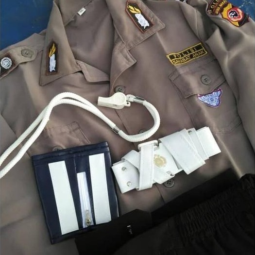 Baju Polwan Anak / Polwan Cilik
