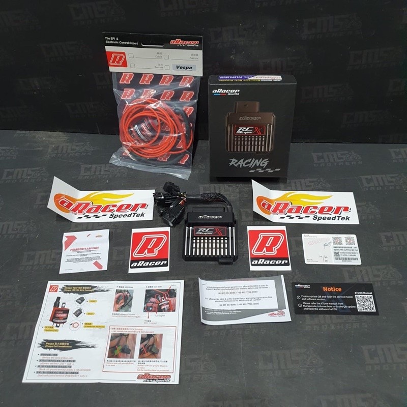 ECU CDI aRacer SpeedTek RC Super X plus Koil Vespa Sprint 150