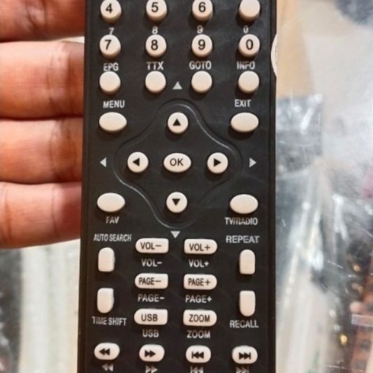REMOTE REMOTE SET TOP BOX DVB-T2 RINREI DRN511W STB RINREI STB RINREI DRN-511W TV DIGITAL