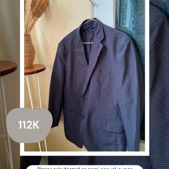 Preloved Blazer/Jas Pria Formal/Semi Casual