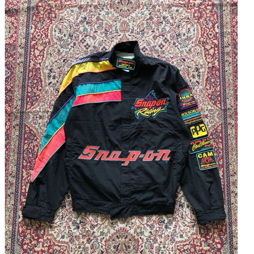 Vintage snap on racing jacket  Vintage snap on racing Nascar Vintage Nascar apparel i433