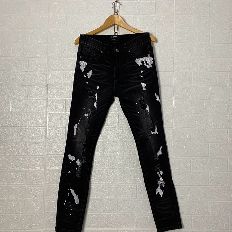 Celana Panjang Jeans Pria A Chock Ripped Painting (LIMITED EDITION)