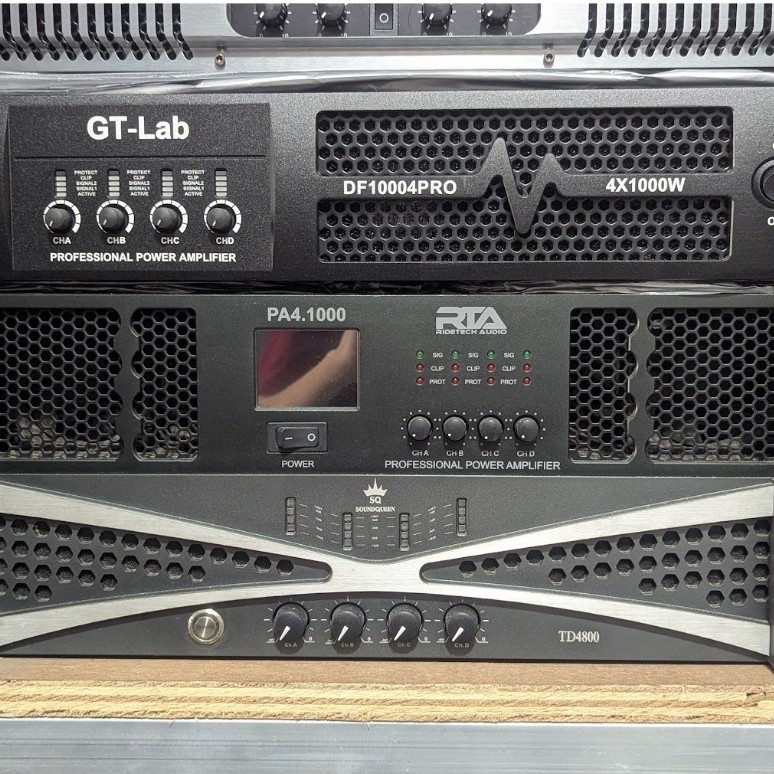 Power SoundQueen TD4800 Original SQ TD 4800 4 channel 4 x 1200 watt (PACKING KAYU)