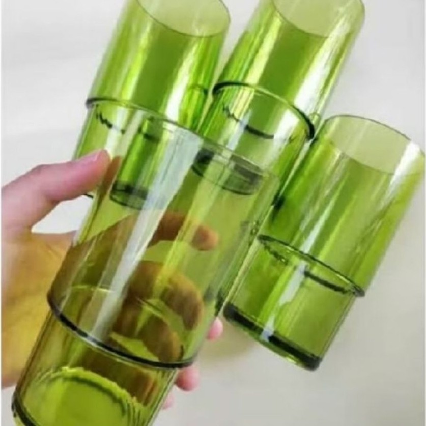 Deluxe tumbler mug gelas Cristal Tupperware 4 pics