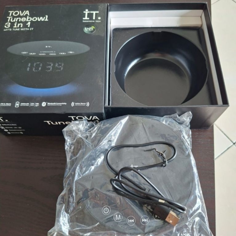 Speaker Bluetooth TOVA Tunebowl 3 in 1