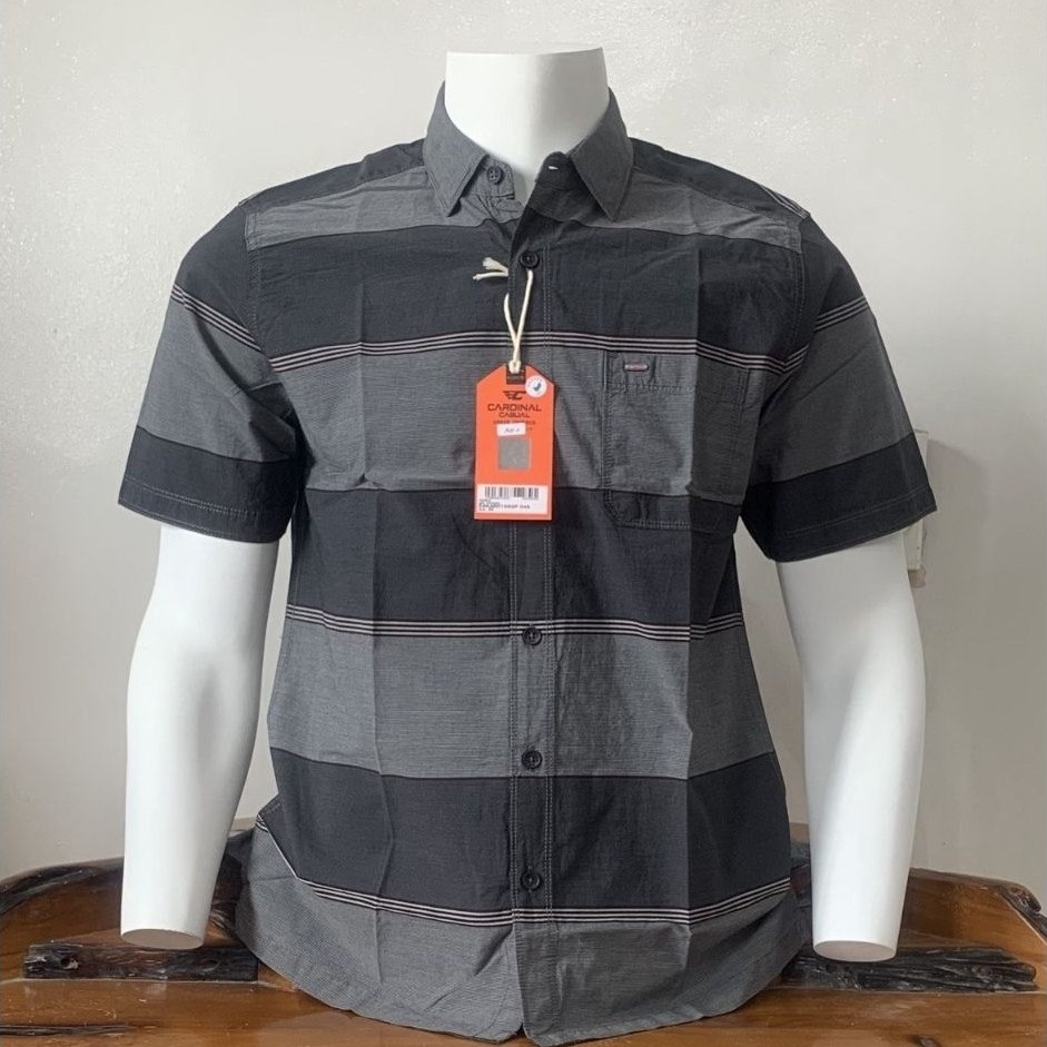 Promo HEM PRIA CARDINAL CASUAL REGULER-KEMEJA PRIA CARDINAL CASUAL LENGAN PENDEK NEW SERIES Bisa COD