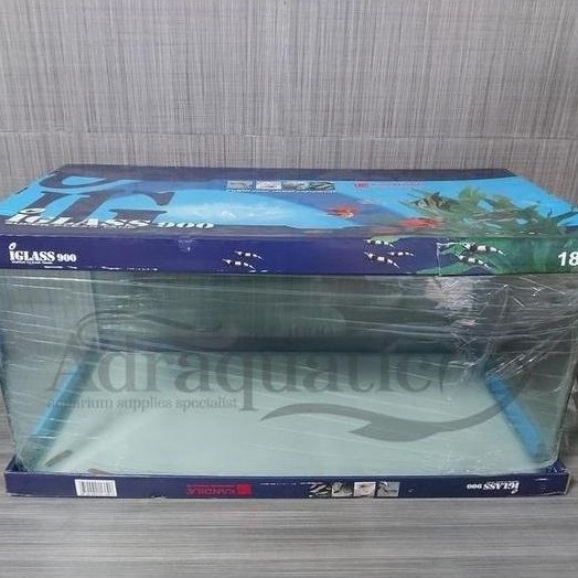 AQUARIUM BENDING IGLASS 900 KANDILA 182L 90X45X45CM