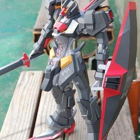Papercraft Gundam MXR-009 Psycho Gundam (DIY=Kertas)