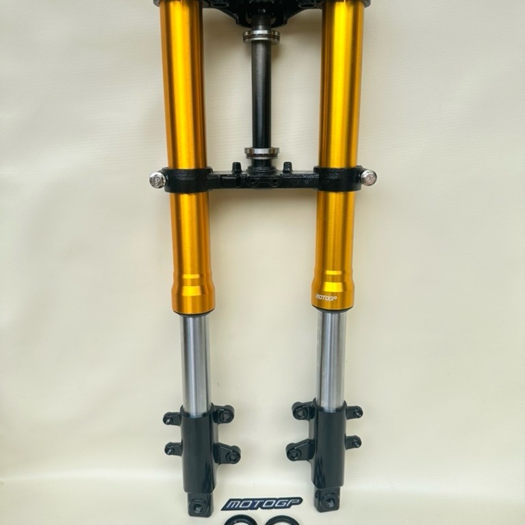 shock depan Vixion Byson RX king USD upside-down Yamaha