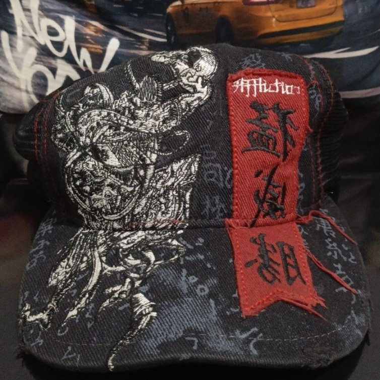 Topi Vintage AFFLICTION "Samurai" Original New York, USA