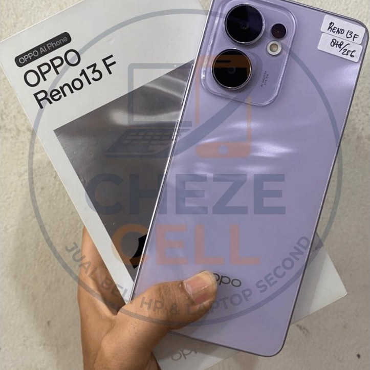 Second Smartphone Oppo Reno 13f 8/256 Garansi 1 Bulan
