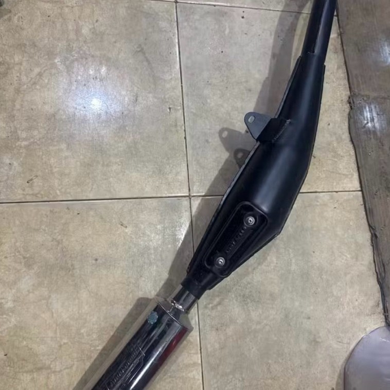 CACAT knalpot fiz fizr press hitam andy speed