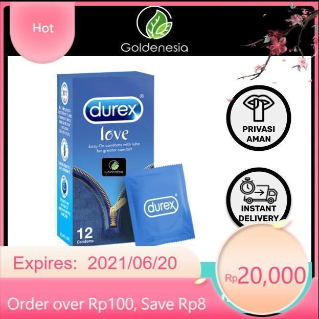 [SATURNUS]  Kondom Durex Love - Isi 12