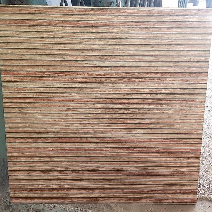 KERAMIK LANTAI 40X40 KASAR ANYAMAN COKLAT-KERAMIK URAT KAYU MULIA/
