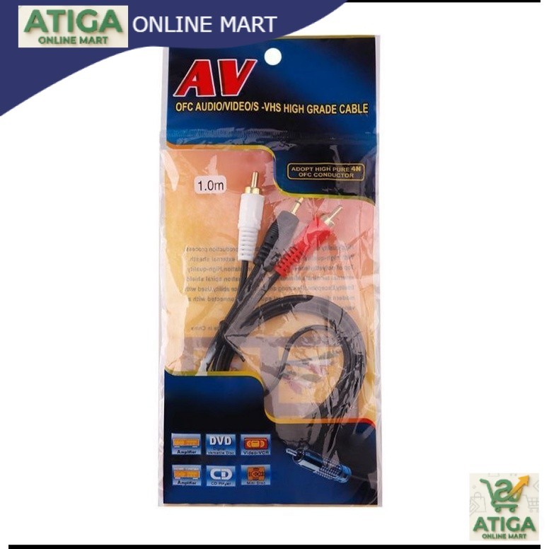 (ATG) KABEL AUDIO 2 TO 1
