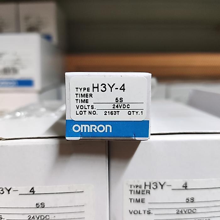 TIMER OMRON H3Y-4 24VDC 5S / H3Y-4 24V DC 5 DETIK