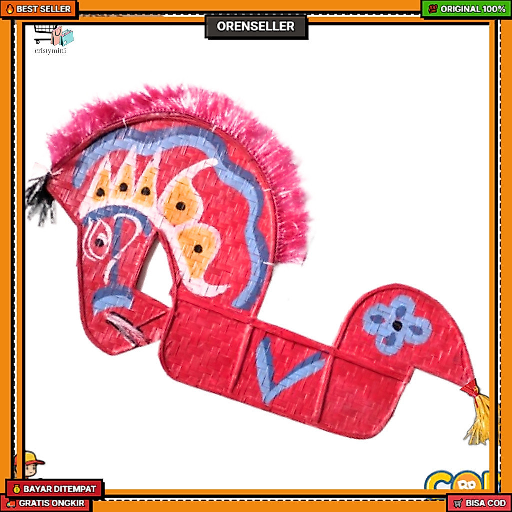TERBARU PROMO JARAN KEPANG BESAR / JARANAN REOG / Kuda Kepang Lumping Besar Jaranan 80cm / JARANAN D