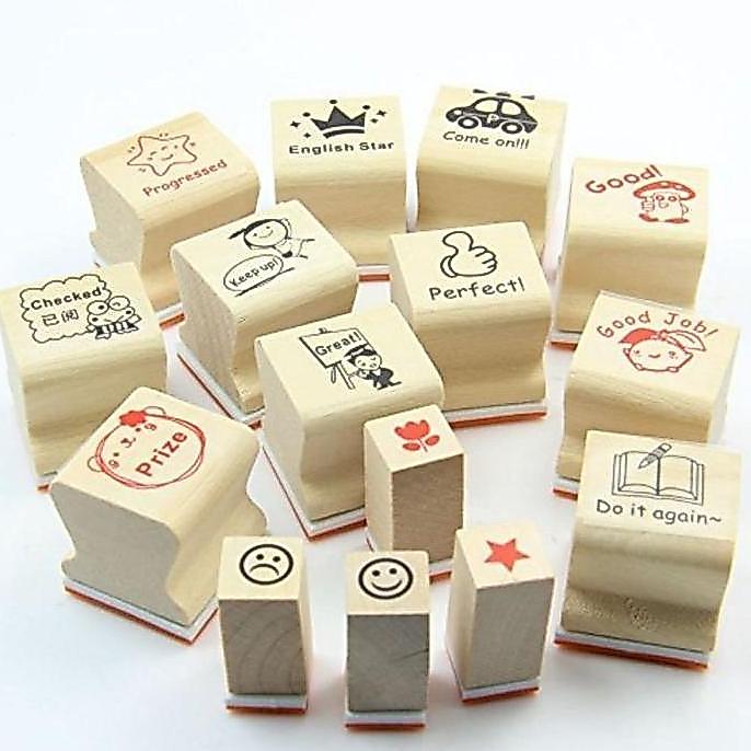 SASCALA Stempel Penilaian Reward Anak Tk Stempel Emoji Reward Stempel Nilai Guru