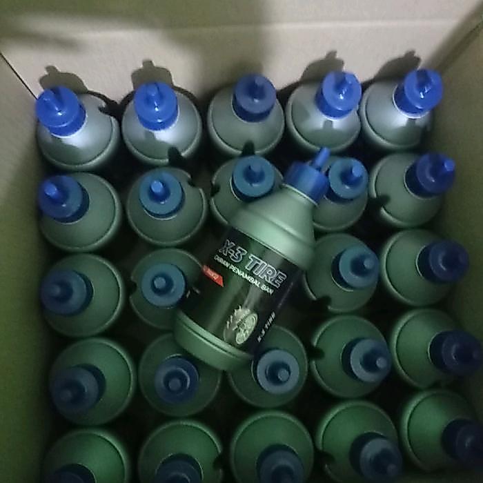 "New" 2 BOTOL CAIRAN PENAMBAL BAN TUBLES X-3 TIRE BERKUALITAS