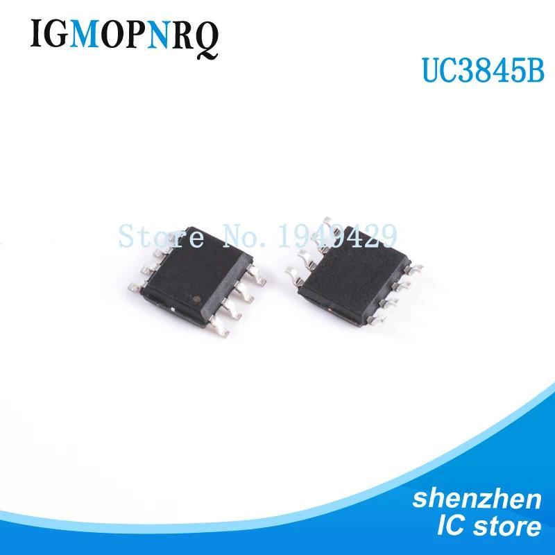 10 Buah/Lot UC3845 UC3845B UC3845BN SOP-8 SMD IC Baru Grosir Elektronik