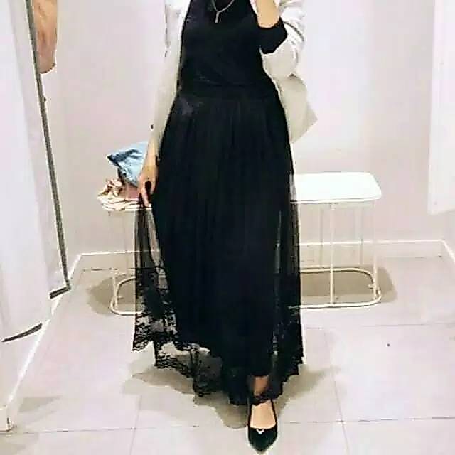 ROK TUTU MUTIARA PERMIUM WANITA DEWASA PANJANG TERMURAH TERBARU KUALITAS TERJAMIN TANHAN PERTAMA REN