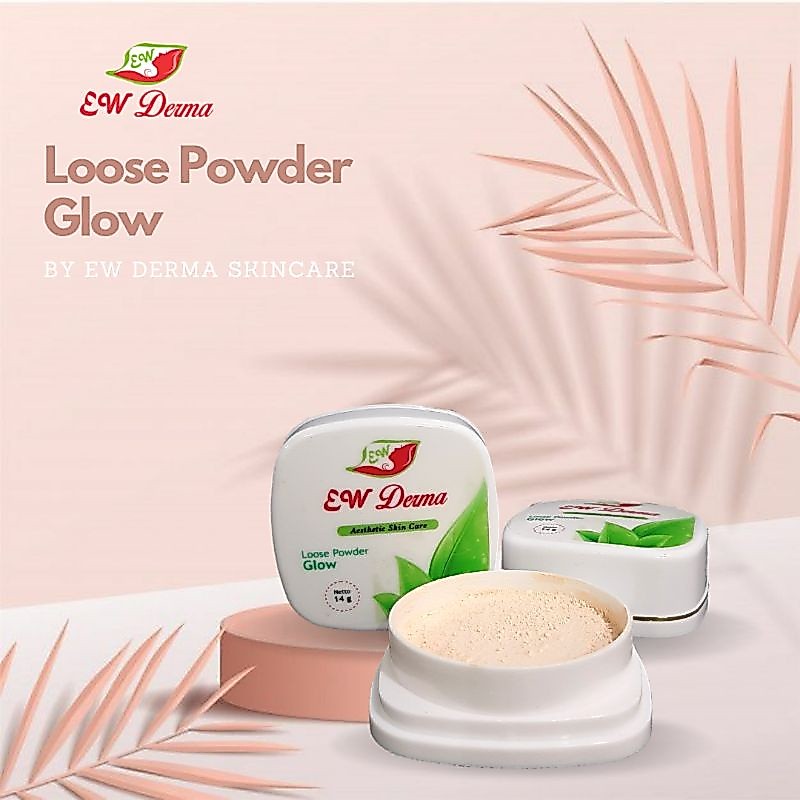 EW DERMA Loose Powder Glow
