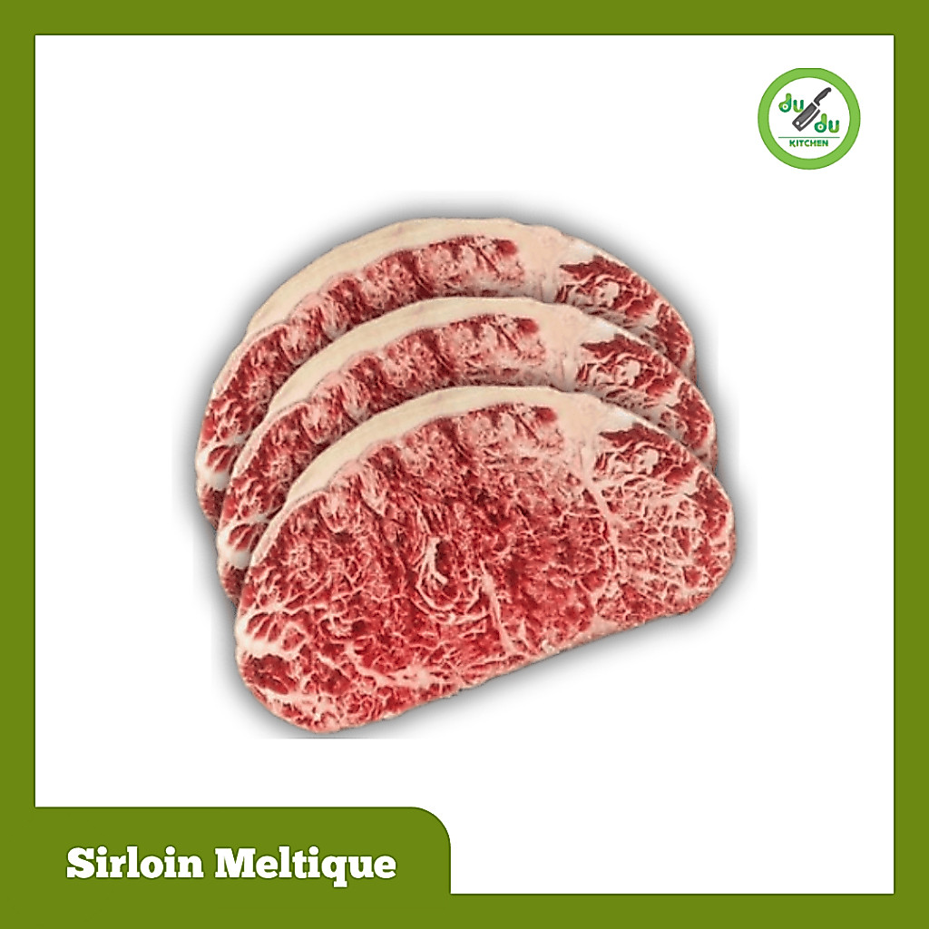 Sirloin Meltique Steak - Wagyu Striploin Meltique Beef