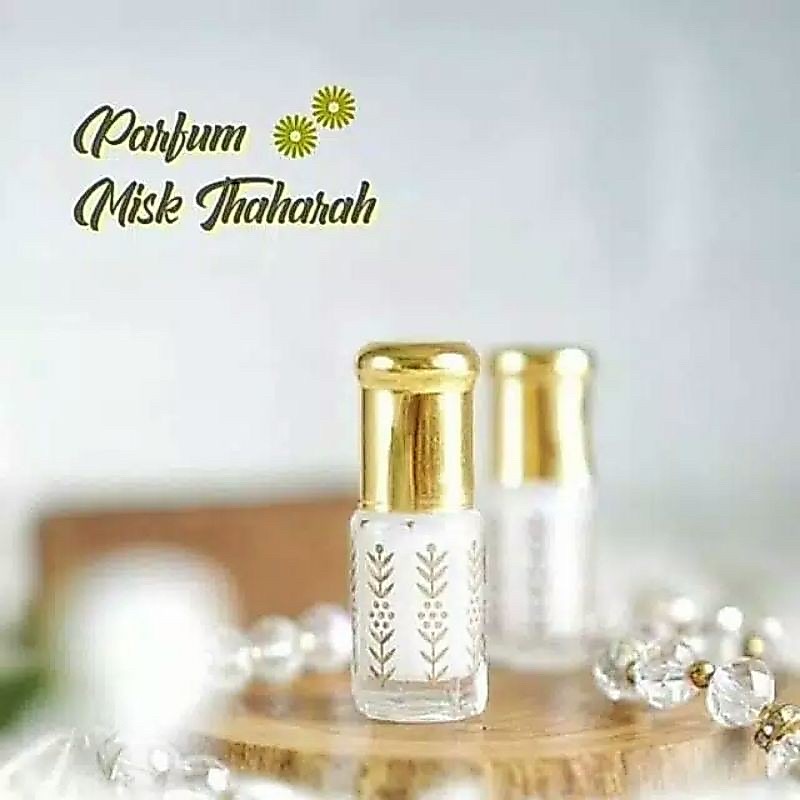 ORIGINAL MISK THAHARAH ARAB SAUDI 3ML | WANGI TAHAN LAMA 1 TETES TAHAN BERJAM-JAM
