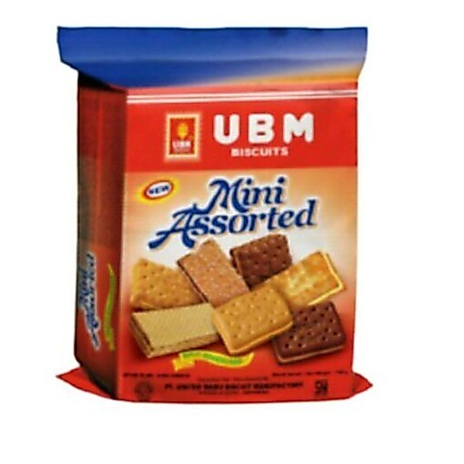 UBM Biscuits Mini Assorted 150 gram - Biskuit Aneka Macam - biskuit ubm - biskuit beragam dalam satu