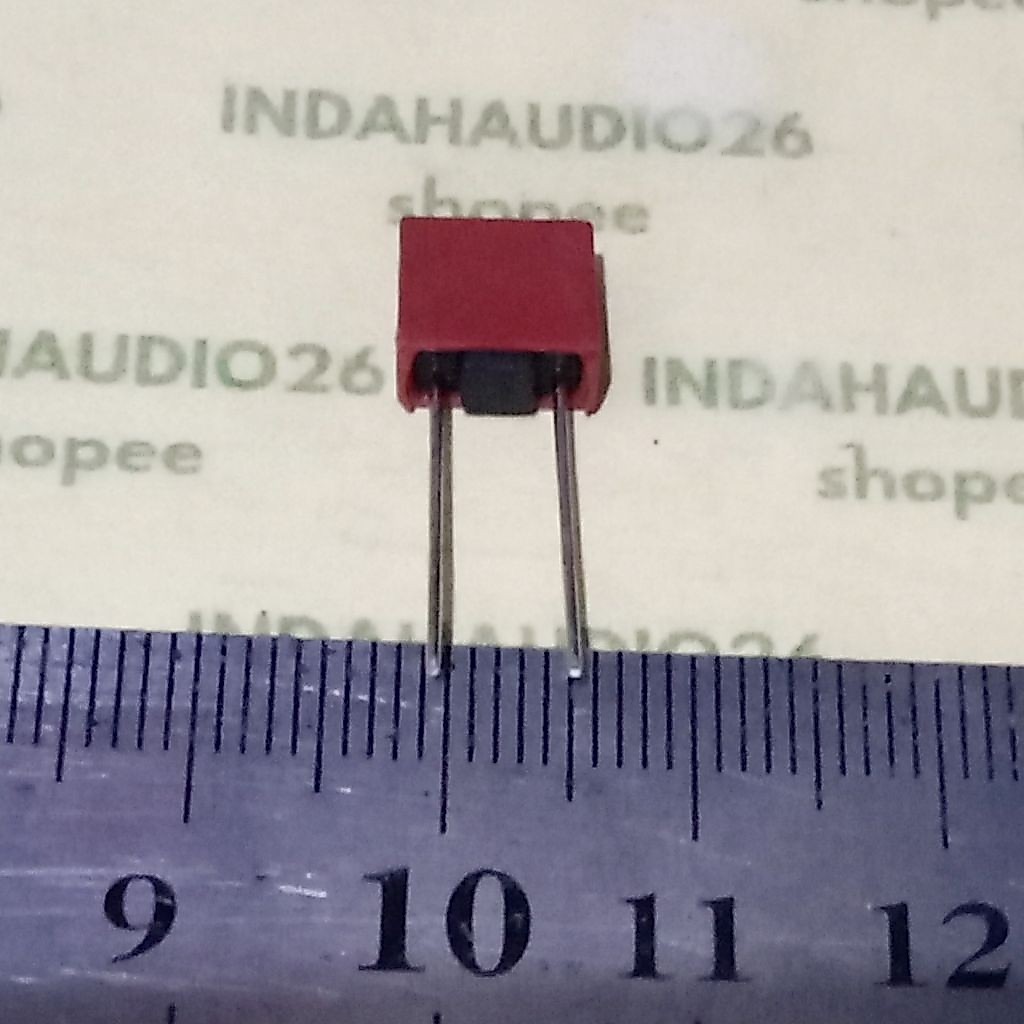 T2A 250v fuse kotak merah sekring  2A  250v sekering jarak kaki 5mm 2 amper  T2A 250v red