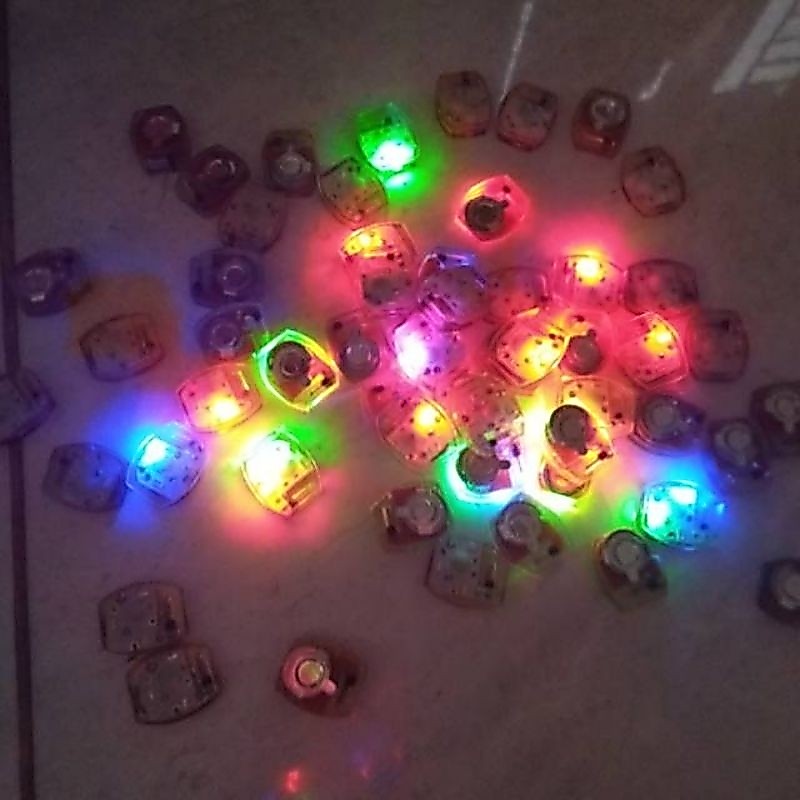 Lampu LED LOL Aplikasi Baju Lampu Anti Air