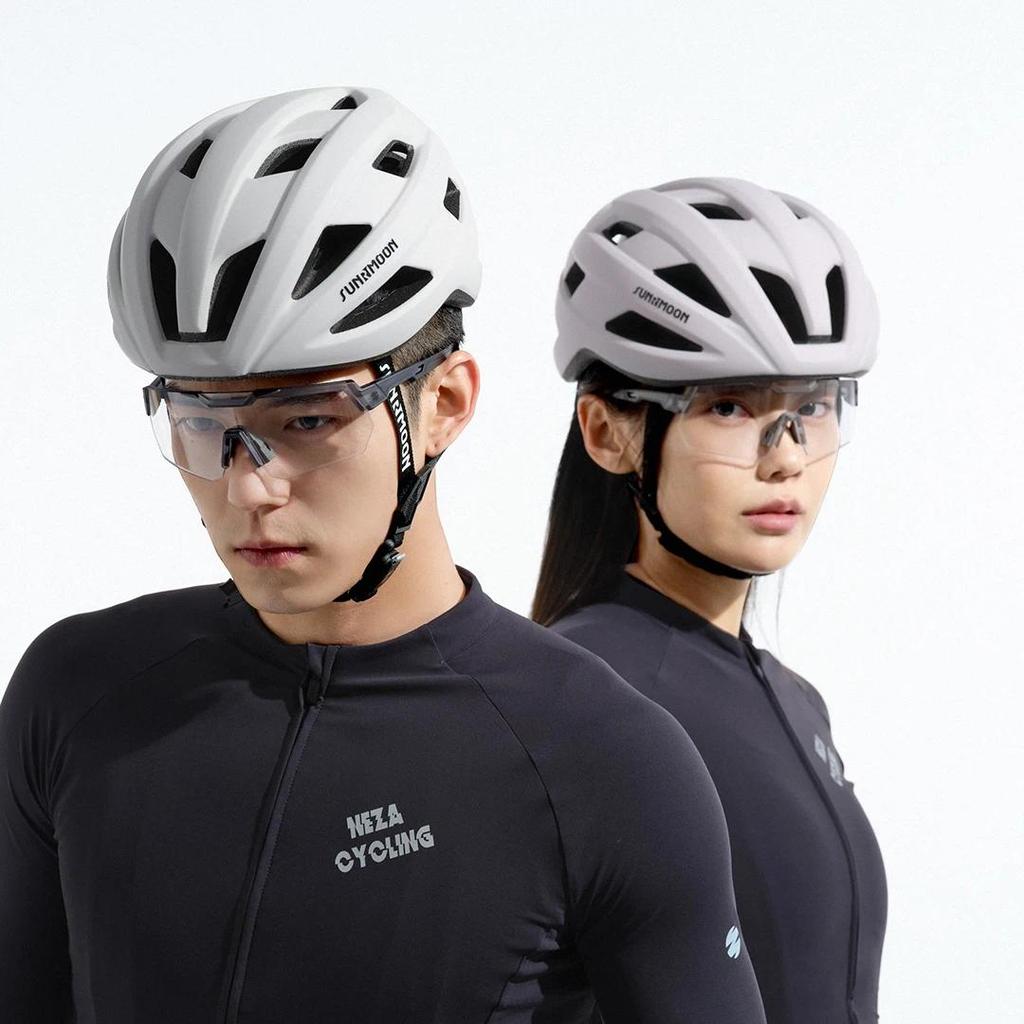 Sunrimoon CS-11 Thallo 3D printed cycling helmet for mountain road cycling, leisure commuting, men's