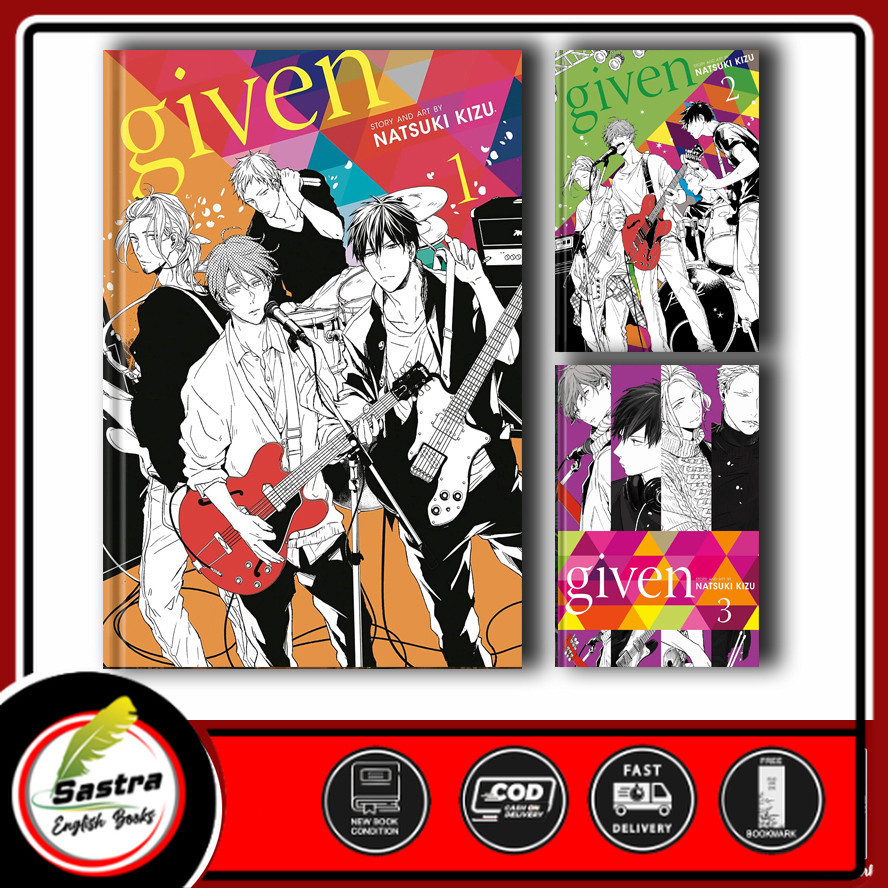 Manga Given (9 Book Series) by Natsuki Kizu